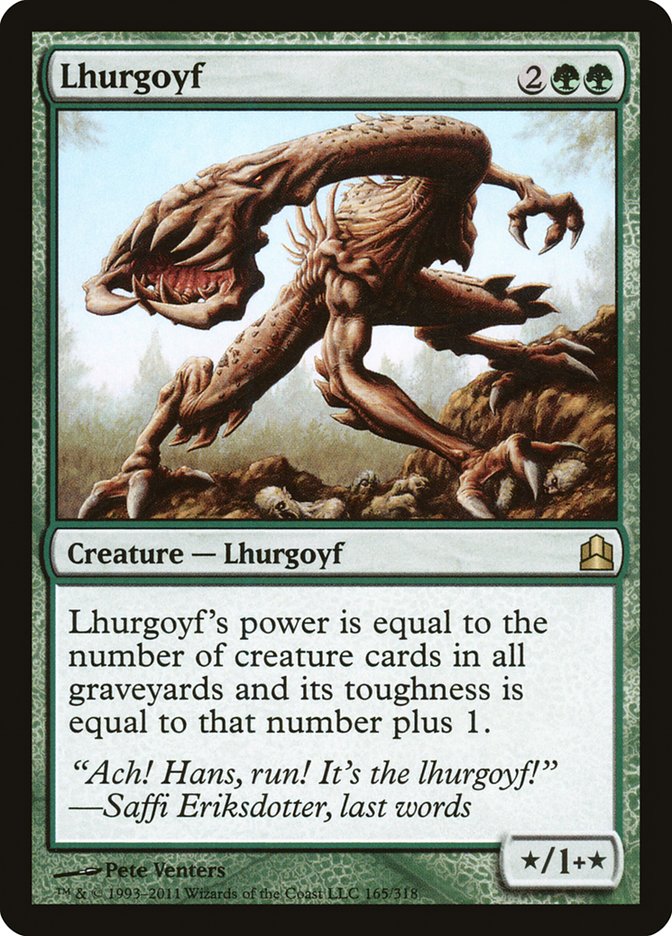 Lhurgoyf [Commander 2011] - Devastation Store | Devastation Store