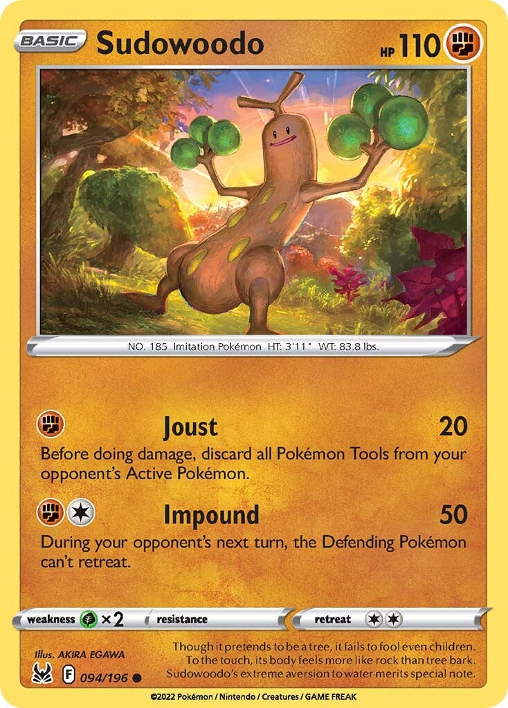Sudowoodo (094/196) [Sword & Shield: Lost Origin] | Devastation Store