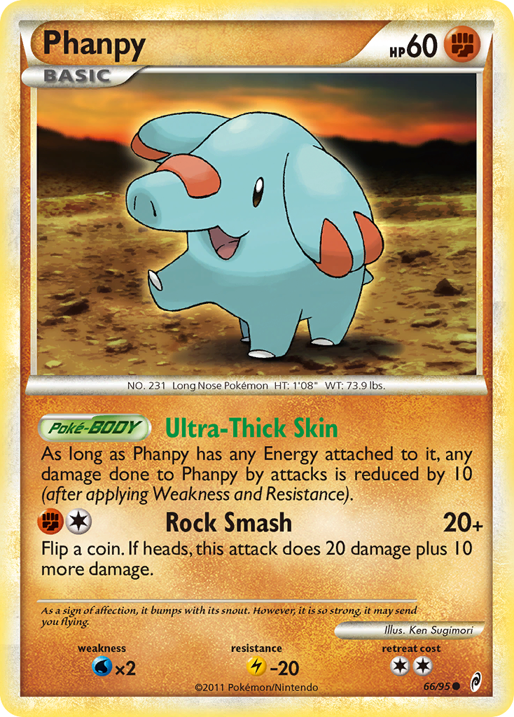 Phanpy (66/95) [HeartGold & SoulSilver: Call of Legends] | Devastation Store