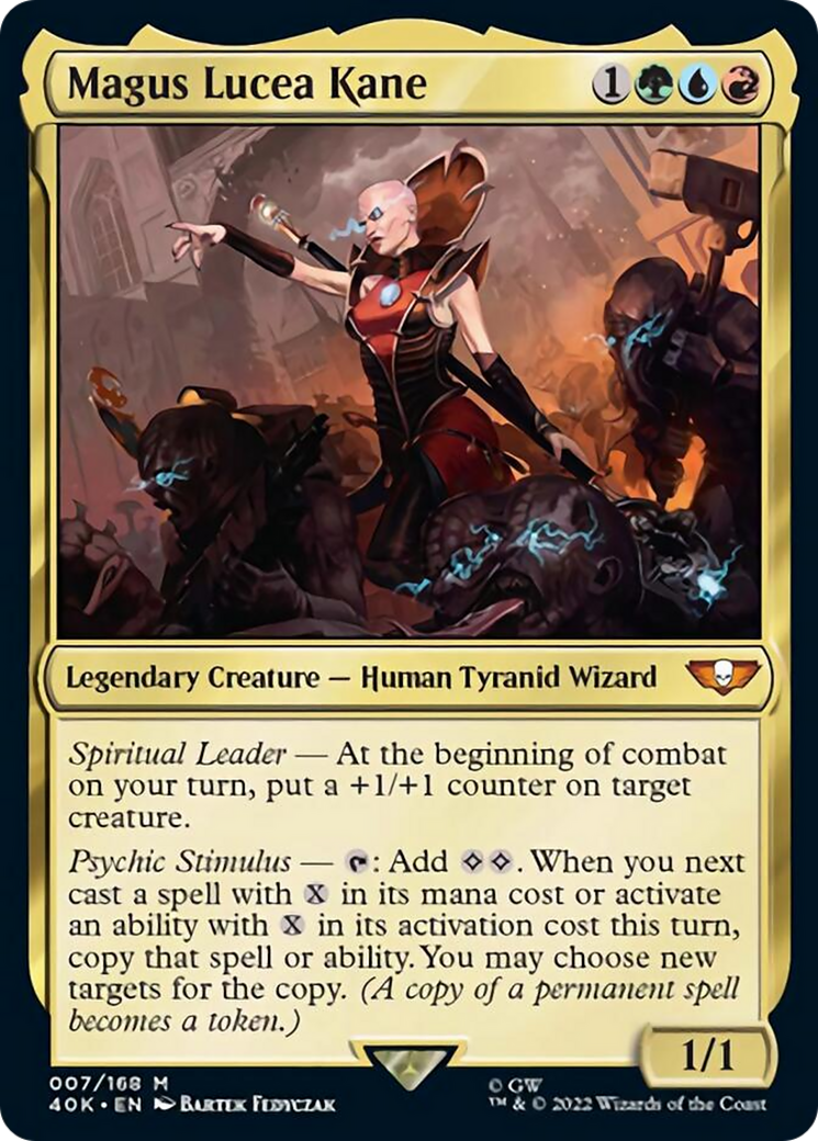 Magus Lucea Kane (Surge Foil) [Universes Beyond: Warhammer 40,000] | Devastation Store