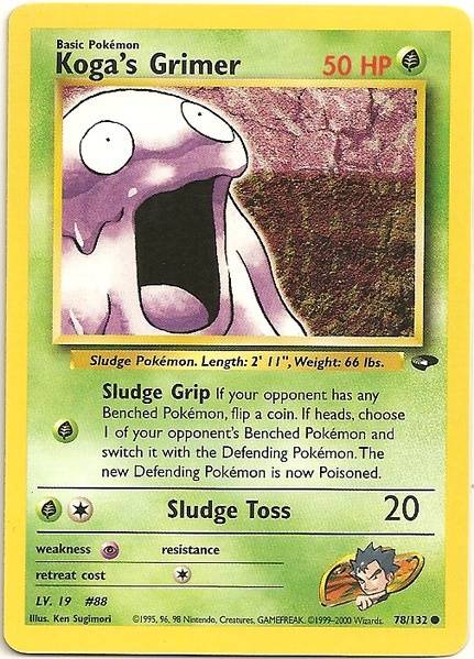 Koga's Grimer (78/132) [Gym Challenge Unlimited] | Devastation Store