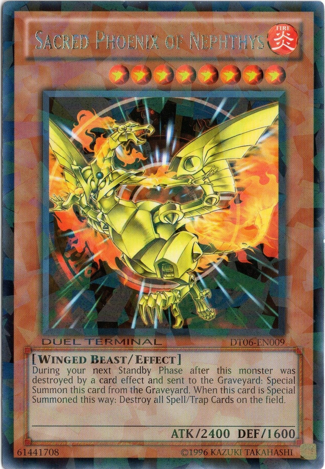 Sacred Phoenix of Nephthys [DT06-EN009] Rare | Devastation Store