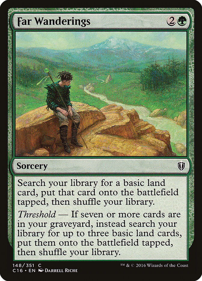 Far Wanderings [Commander 2016] - Devastation Store | Devastation Store