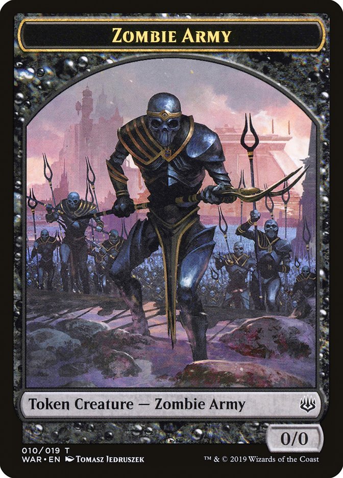 Zombie Army (010/019) [War of the Spark Tokens] | Devastation Store
