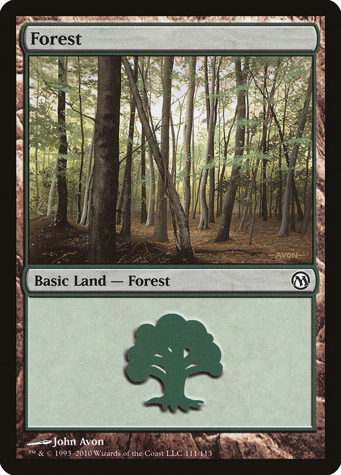 Forest (111) [Duels of the Planeswalkers] - Devastation Store | Devastation Store