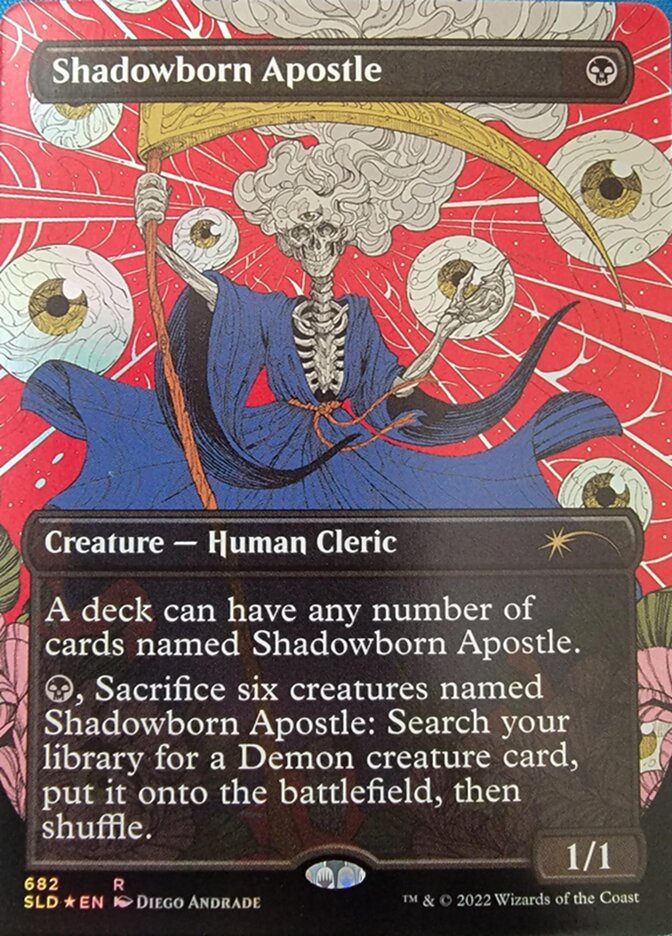 Shadowborn Apostle (Borderless) (682) [Secret Lair Drop Promos] | Devastation Store