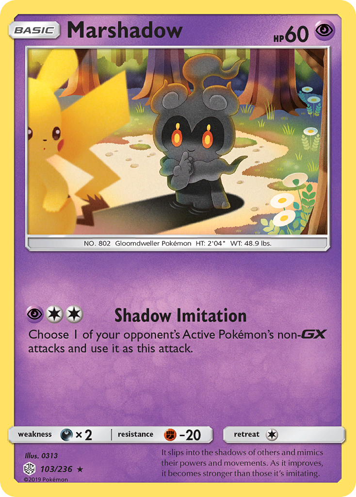 Marshadow (103/236) [Sun & Moon: Cosmic Eclipse] | Devastation Store