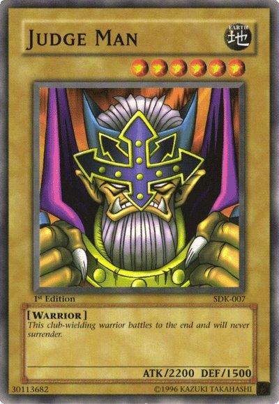 Judge Man [SDK-007] Common | Devastation Store