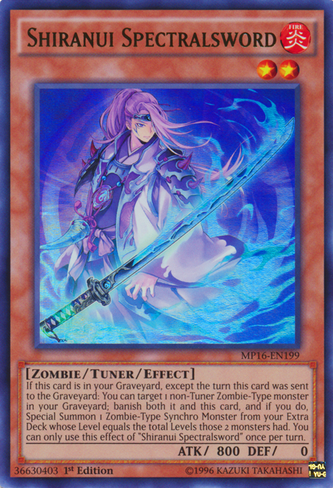 Shiranui Spectralsword [MP16-EN199] Ultra Rare | Devastation Store