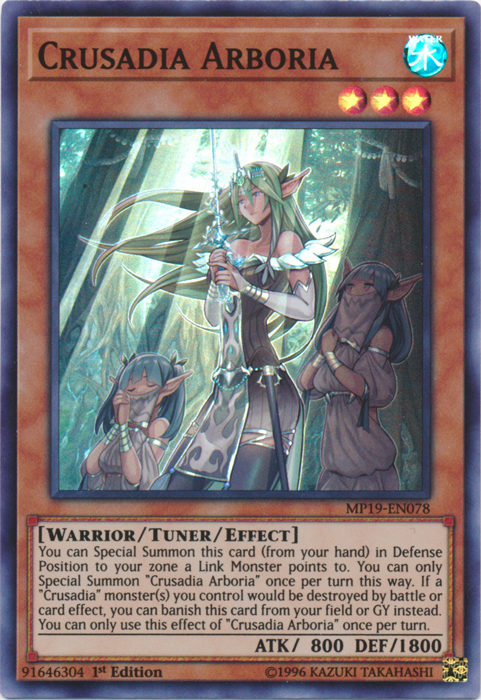 Crusadia Arboria [MP19-EN078] Super Rare | Devastation Store