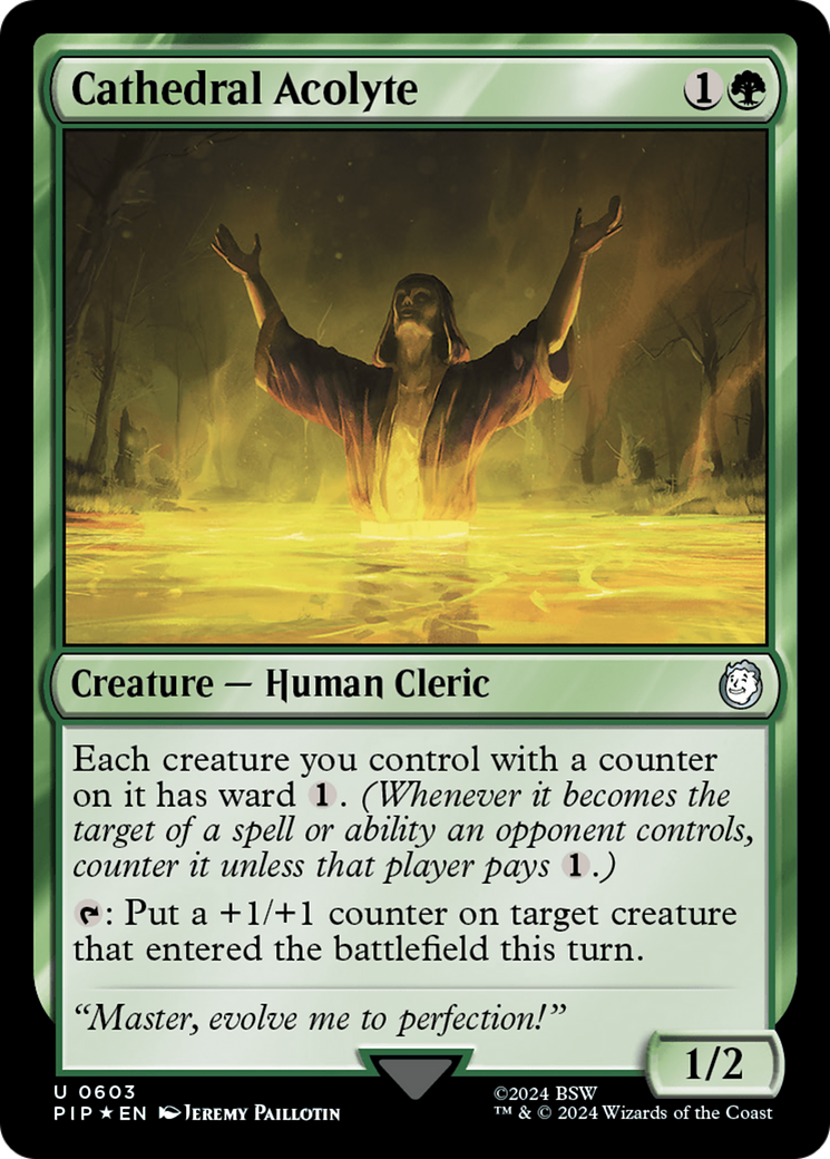 Cathedral Acolyte (Surge Foil) [Fallout] | Devastation Store