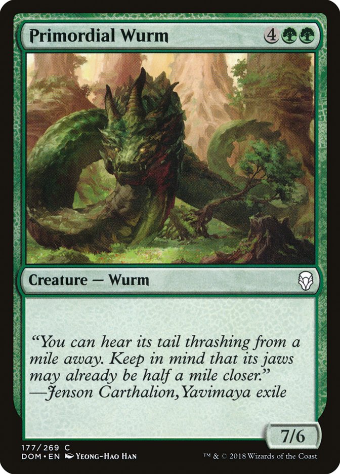 Primordial Wurm [Dominaria] - Devastation Store | Devastation Store