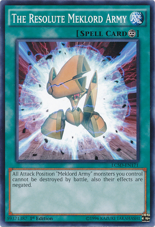 The Resolute Meklord Army [LC5D-EN171] Common | Devastation Store