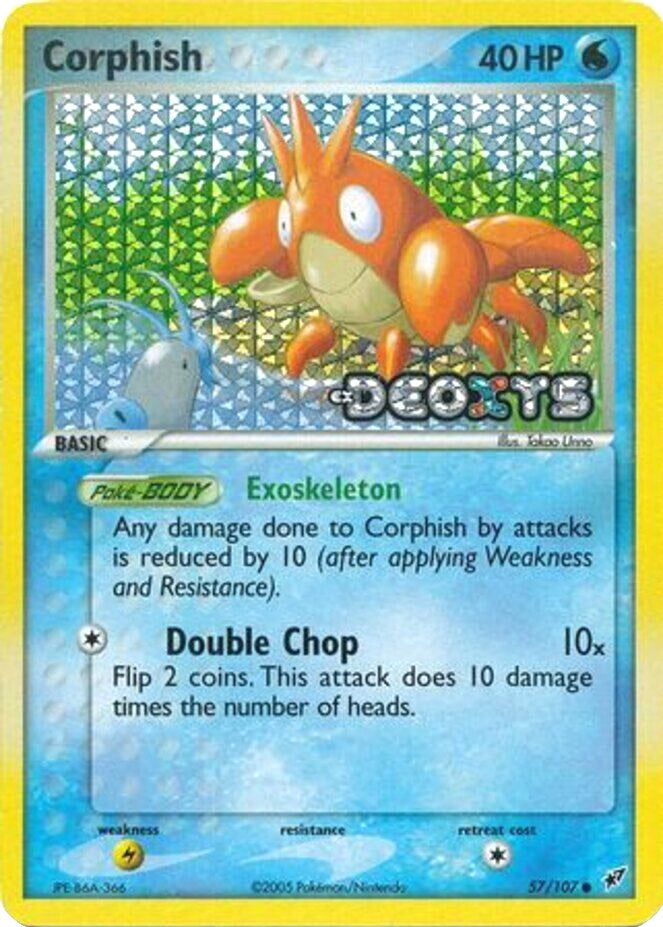 Corphish (57/107) (Stamped) [EX: Deoxys] | Devastation Store