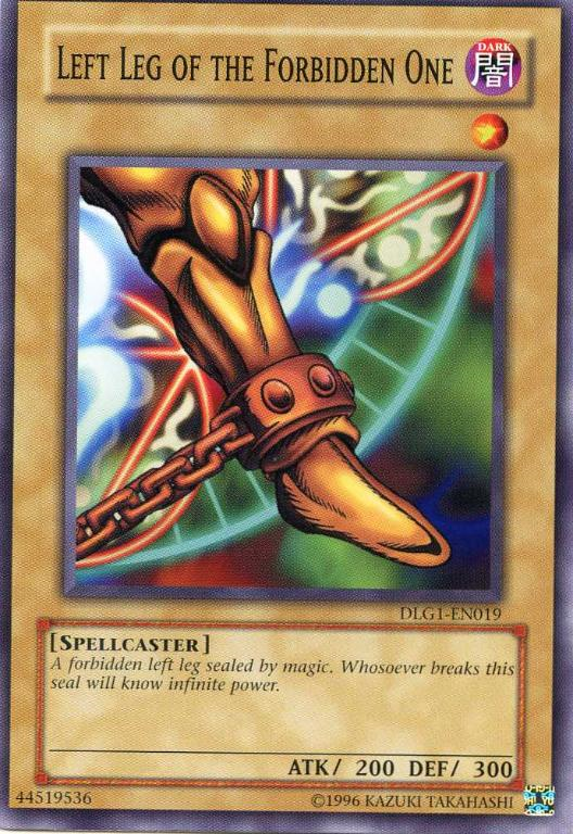 Left Leg of the Forbidden One [DLG1-EN019] Common | Devastation Store