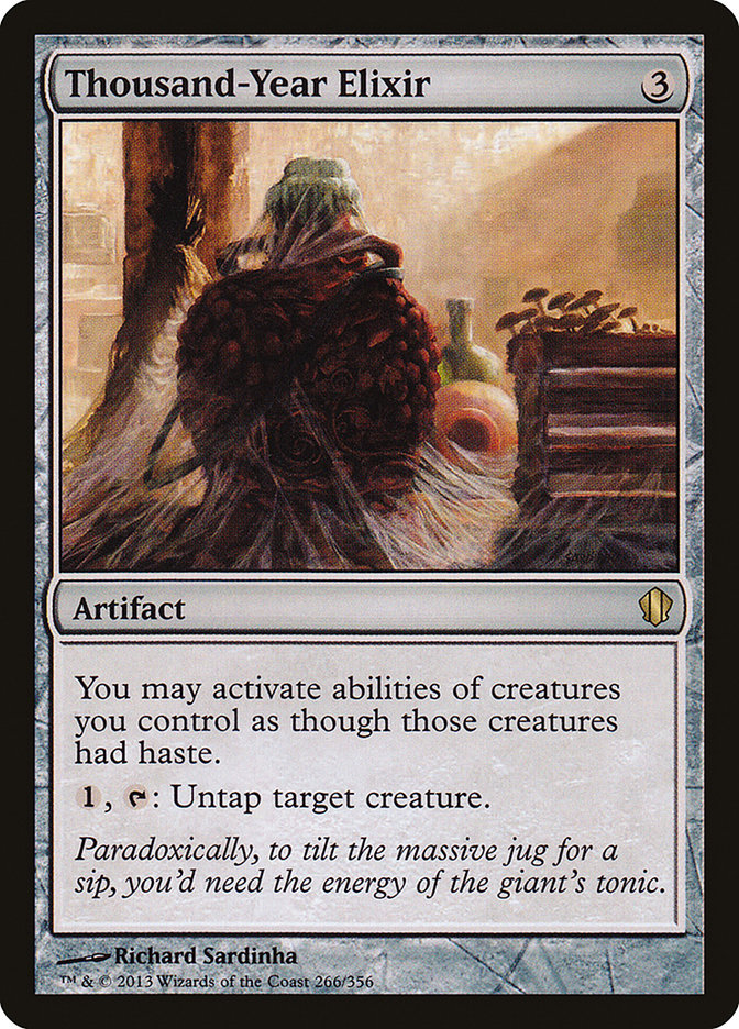 Thousand-Year Elixir [Commander 2013] - Devastation Store | Devastation Store
