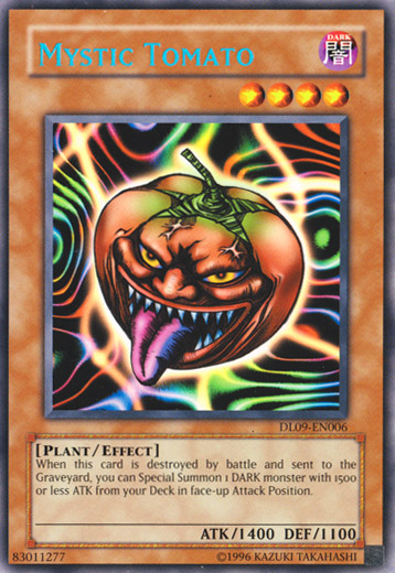 Mystic Tomato (Blue) [DL09-EN006] Rare | Devastation Store