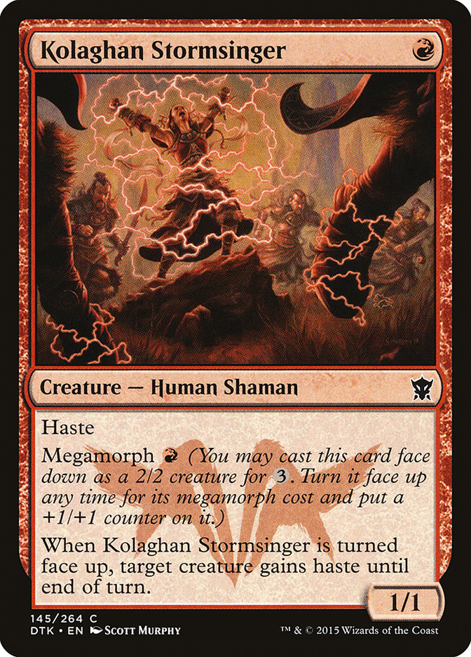 Kolaghan Stormsinger [Dragons of Tarkir] - Devastation Store | Devastation Store