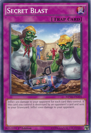 Secret Blast [MP16-EN104] Common | Devastation Store