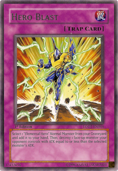 Hero Blast [LODT-EN064] Rare | Devastation Store