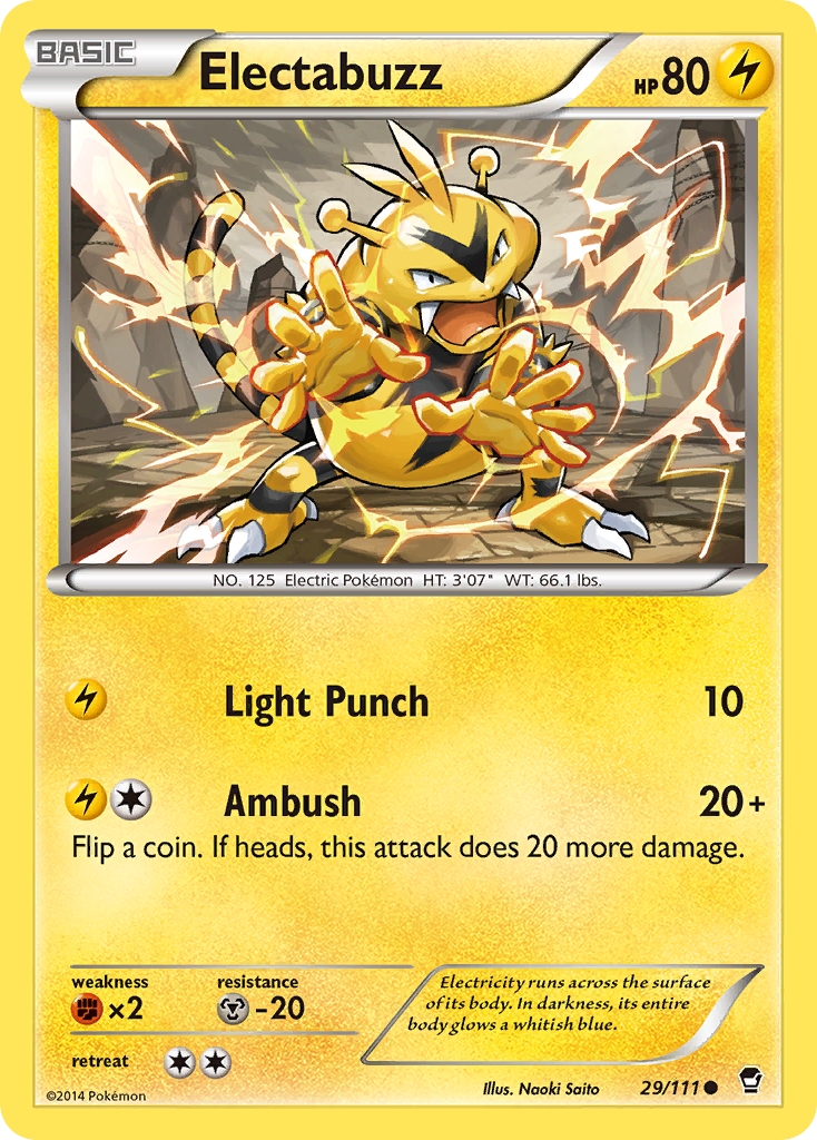 Electabuzz (29/111) [XY: Furious Fists] | Devastation Store