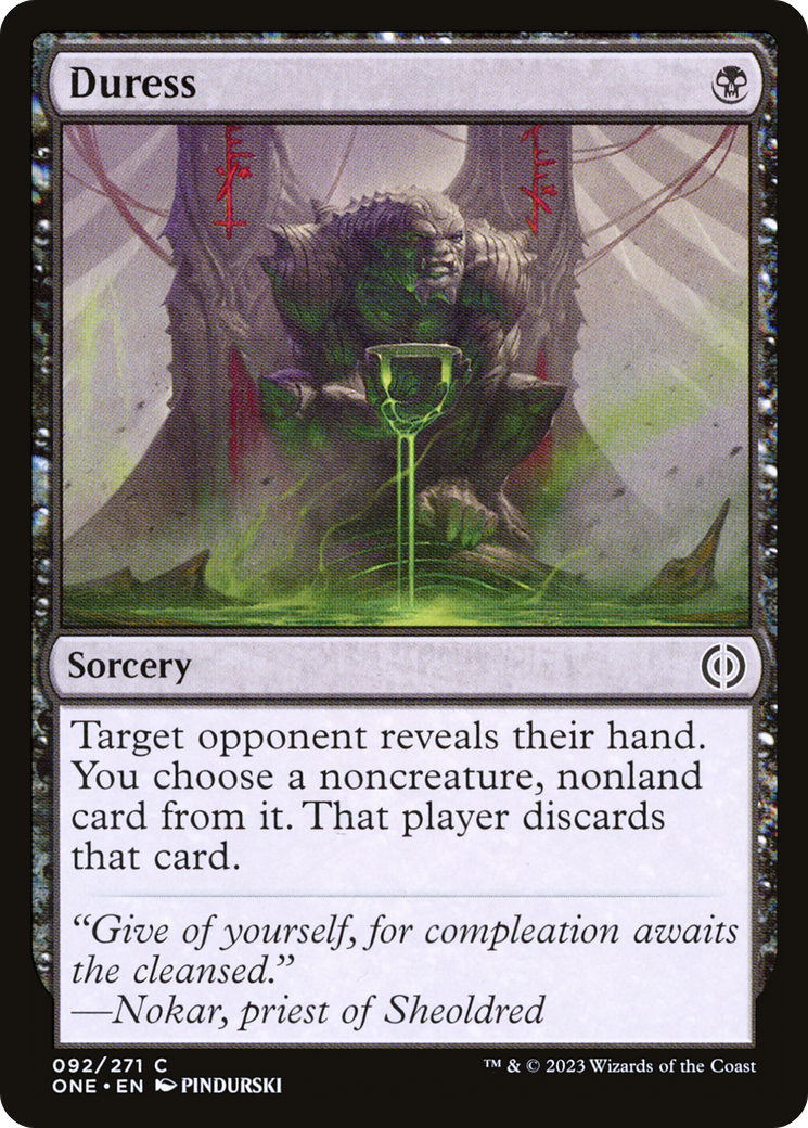 Duress [Phyrexia: All Will Be One] | Devastation Store