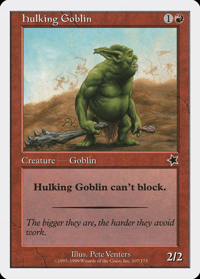 Hulking Goblin [Starter 1999] | Devastation Store