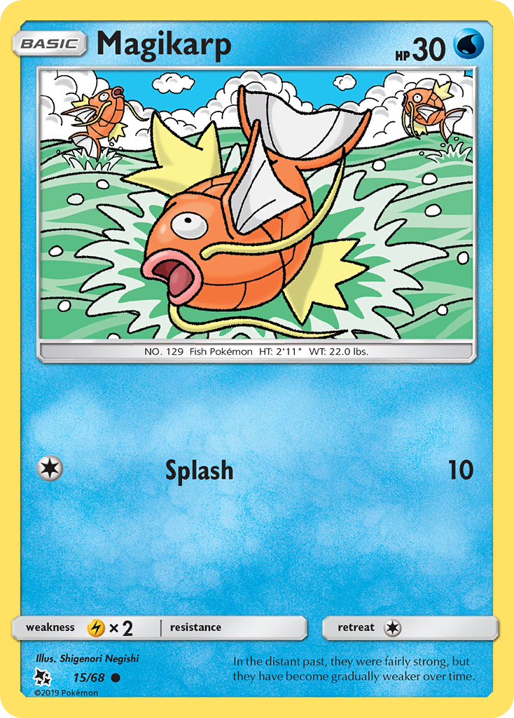 Magikarp (15/68) [Sun & Moon: Hidden Fates] | Devastation Store