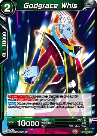 Godgrace Whis [BT6-058] | Devastation Store