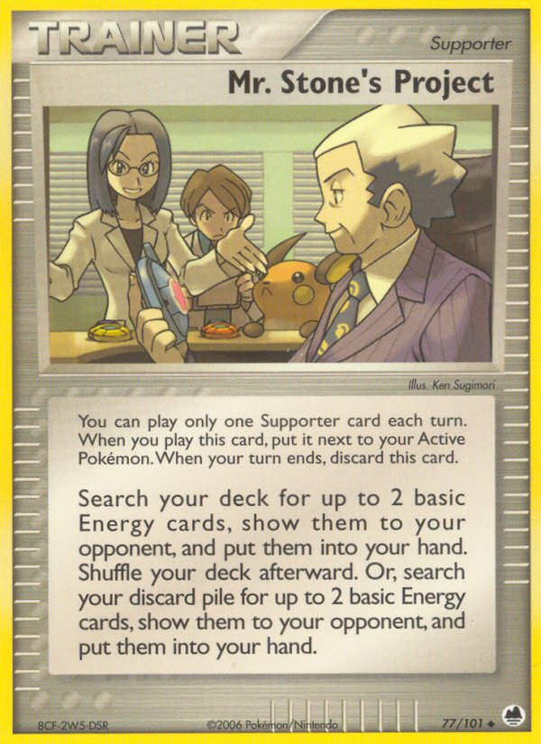 Mr. Stone's Project (77/101) [EX: Dragon Frontiers] | Devastation Store