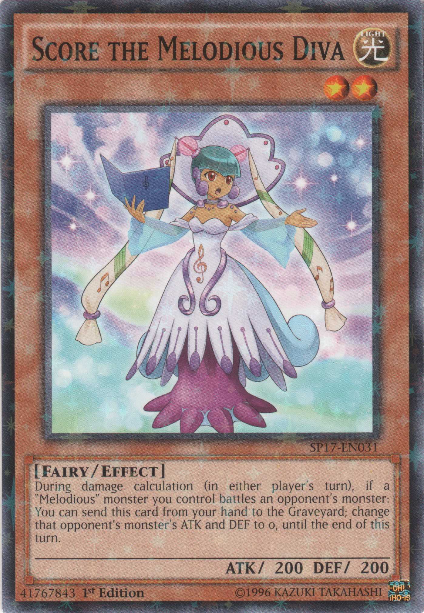 Score the Melodious Diva [SP17-EN031] Starfoil Rare | Devastation Store