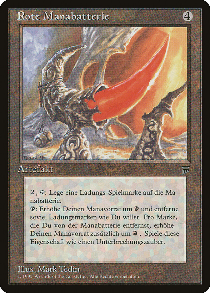 Red Mana Battery (German) - "Rote Manabatterie" [Renaissance] | Devastation Store