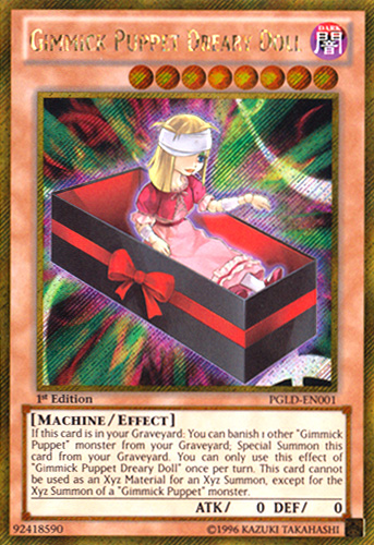 Gimmick Puppet Dreary Doll [PGLD-EN001] Gold Secret Rare | Devastation Store