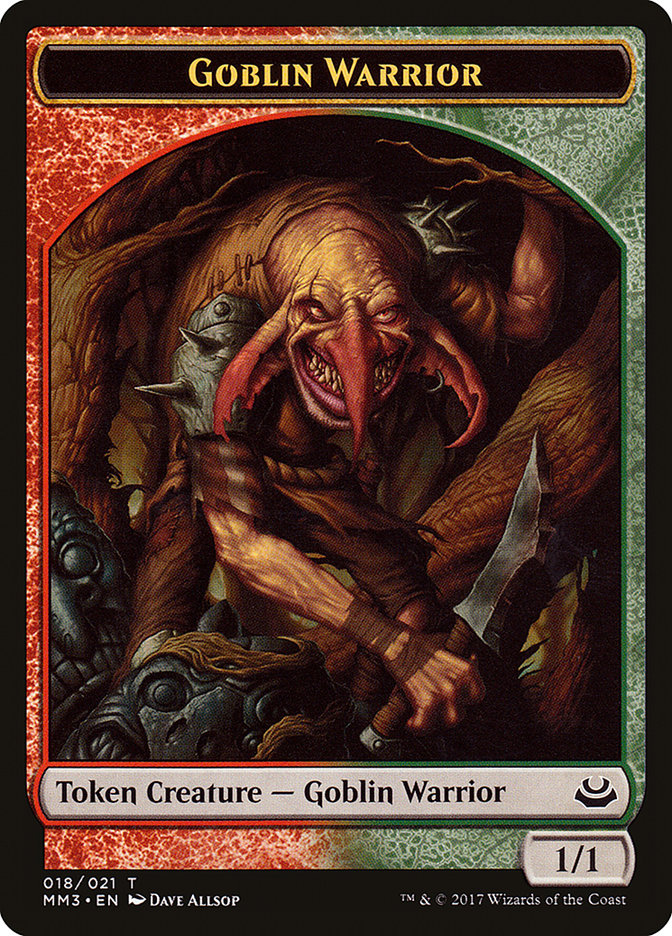 Goblin Warrior [Modern Masters 2017 Tokens] - Devastation Store | Devastation Store