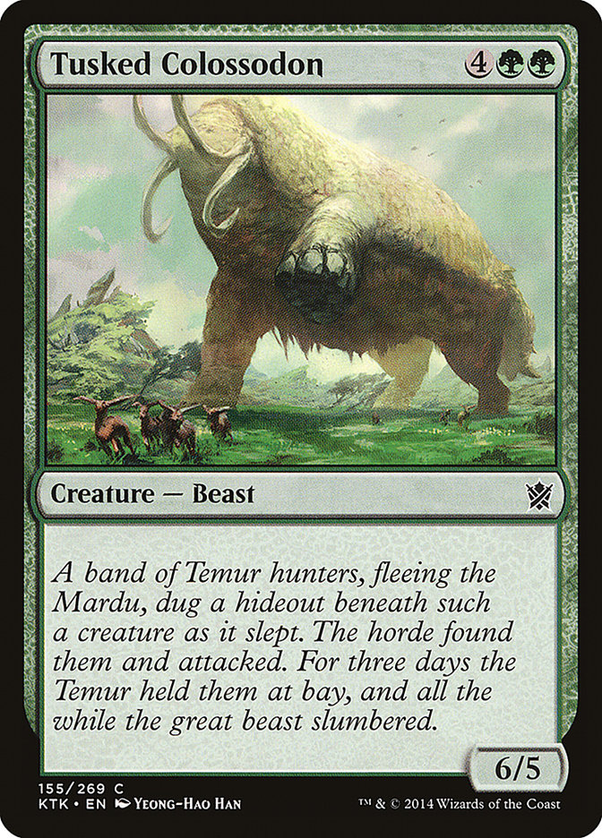 Tusked Colossodon [Khans of Tarkir] - Devastation Store | Devastation Store