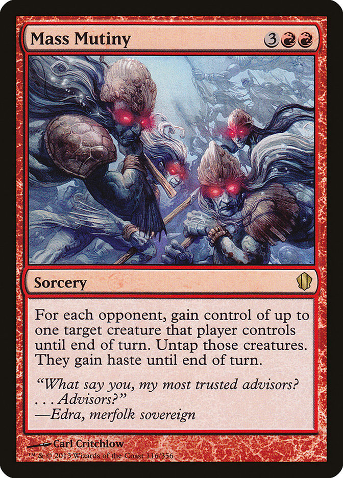 Mass Mutiny [Commander 2013] | Devastation Store