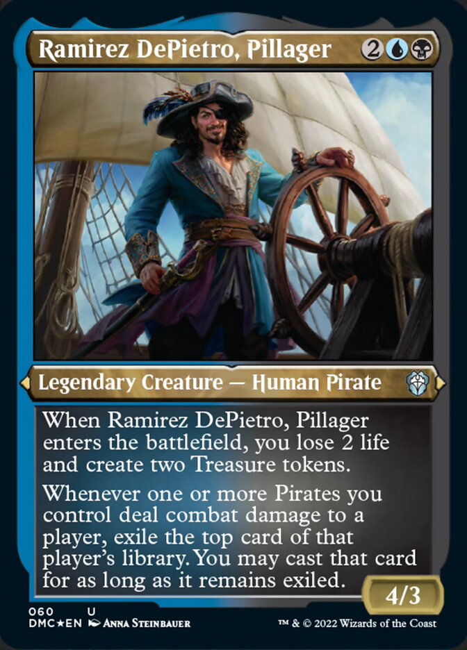 Ramirez DePietro, Pillager (Foil Etched) [Dominaria United Commander] | Devastation Store