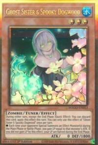 Ghost Sister & Spooky Dogwood (Alternate Art) [MAGO-EN013] Gold Rare | Devastation Store