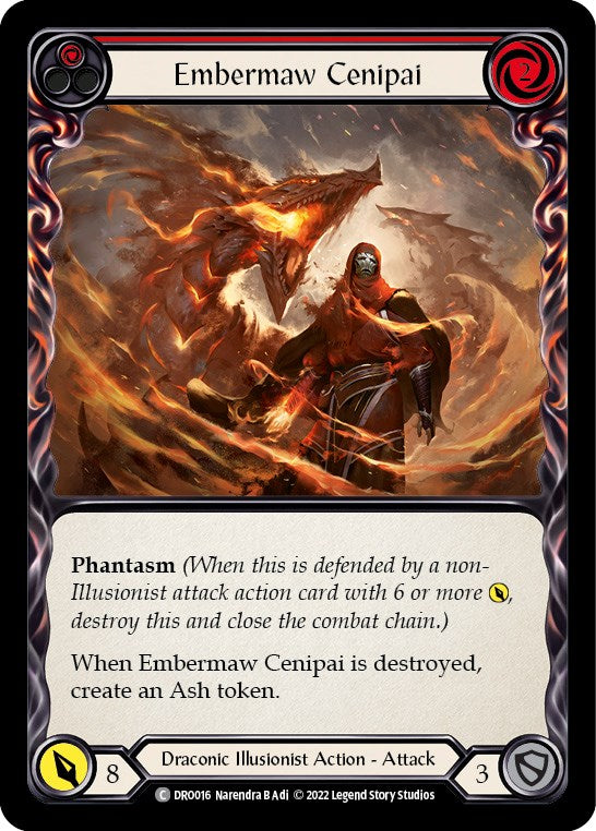 Embermaw Cenipai [DRO016] (Uprising Dromai Blitz Deck) | Devastation Store