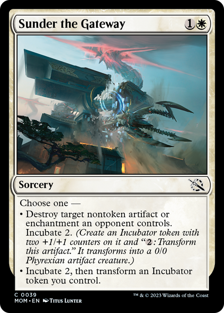 Sunder the Gateway [March of the Machine] | Devastation Store
