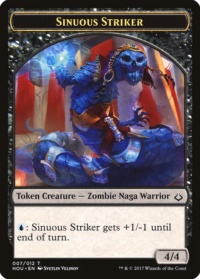 Sinuous Striker [Hour of Devastation Tokens] - Devastation Store | Devastation Store