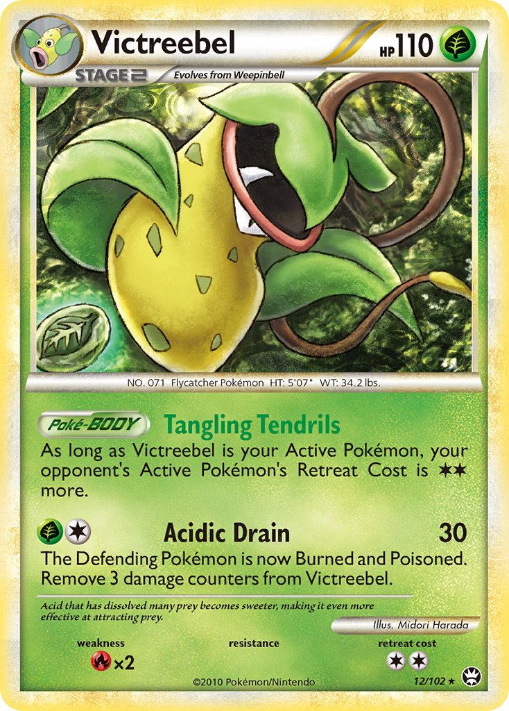 Victreebel (12/102) [HeartGold & SoulSilver: Triumphant] | Devastation Store