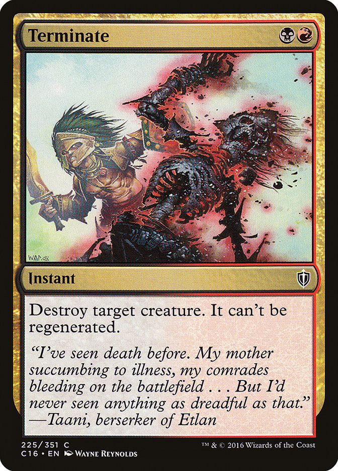 Terminate [Commander 2016] - Devastation Store | Devastation Store