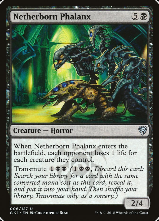 Netherborn Phalanx [Guilds of Ravnica Guild Kit] | Devastation Store