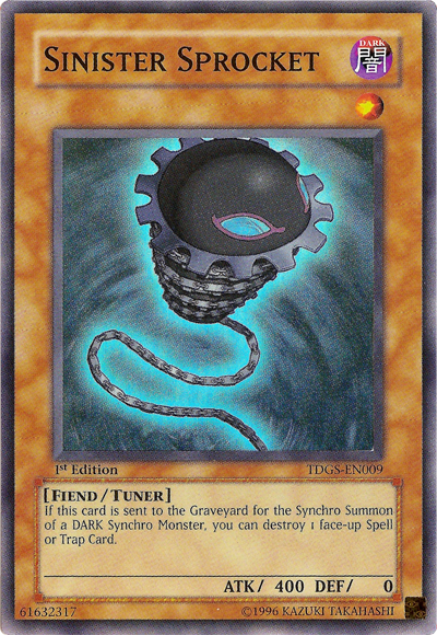 Sinister Sprocket [TDGS-EN009] Super Rare | Devastation Store