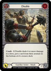 Disable (Blue) [BVO019-R] Normal - Devastation Store | Devastation Store