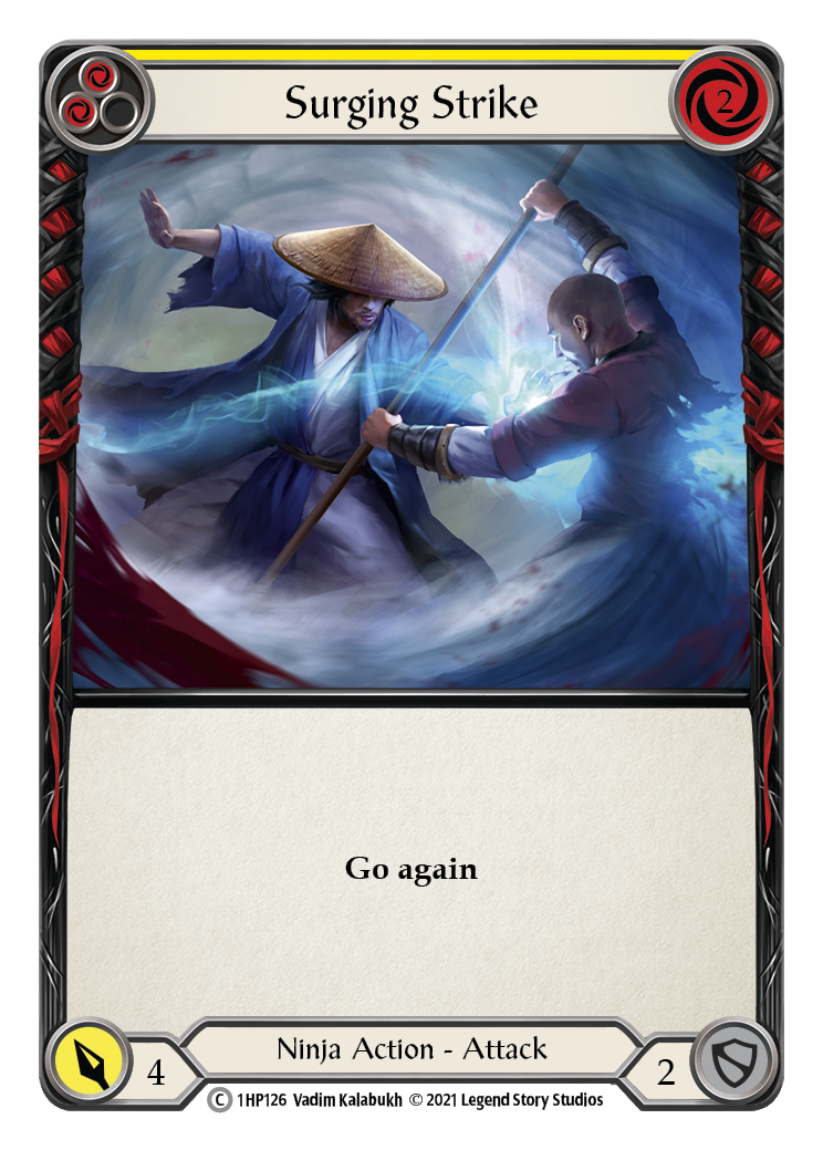 Surging Strike (Yellow) [1HP126] | Devastation Store