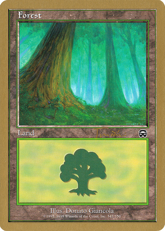 Forest (jt347a) (Jan Tomcani) [World Championship Decks 2001] | Devastation Store
