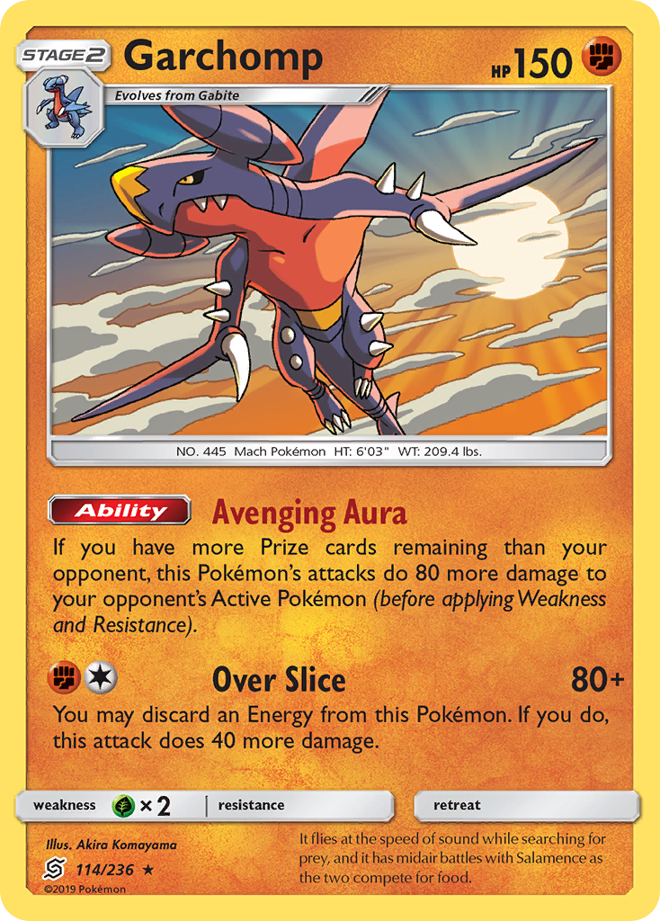 Garchomp (114/236) [Sun & Moon: Unified Minds] | Devastation Store