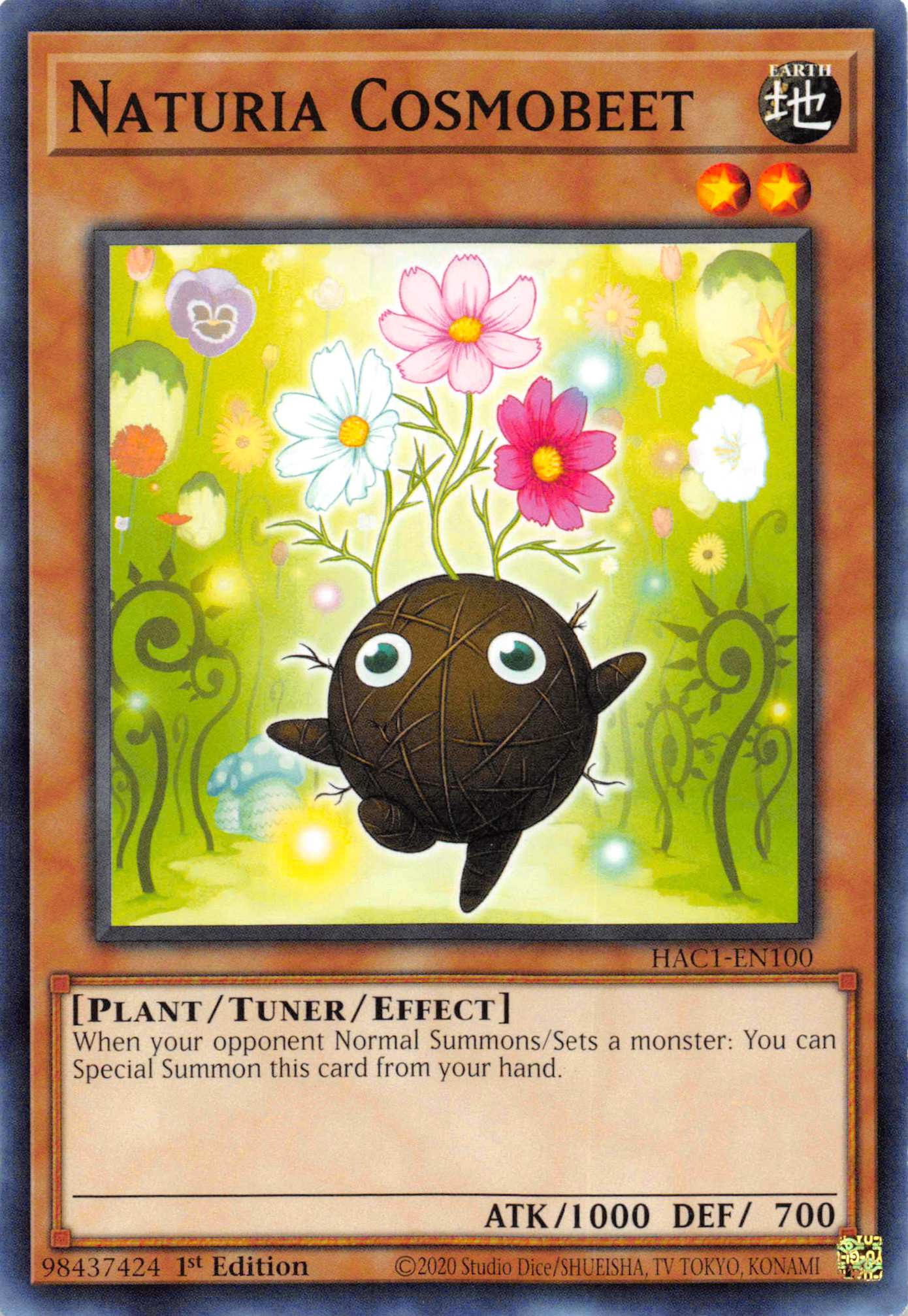 Naturia Cosmobeet [HAC1-EN100] Common | Devastation Store